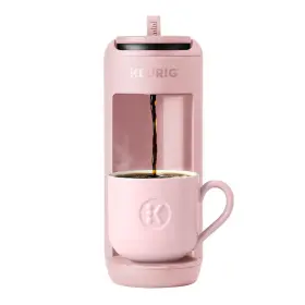 Keurig 611247408865 K-mini Mate Single Serve K-cup Pod Coffee Maker Small Pink Sands