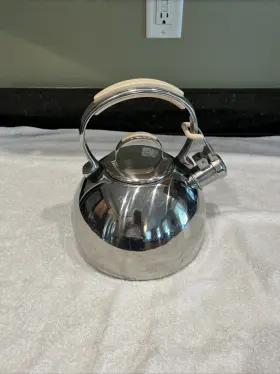 C00005 Kitchenaid 2 Quart Tea Pot Kitchen Aid Cook For The Cure Stainless Steel Kettle