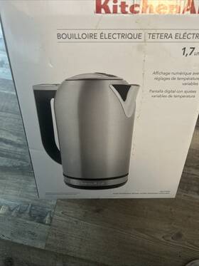 Kitchenaid Kek17225c Kitchen Aid Electric Kettle 7-cup 1.7l Brushed Stainless Steel