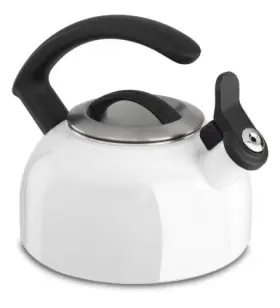Kten15anwh Kitchenaid 1.5-quart Remv Lid Tea Kettle Whistle /c Handle White G