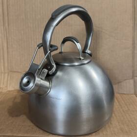 Kitchenaid Qqq10-c 2 Quart Tea Pot Kitchen Aid Stainless Steel Whistling Kettle
