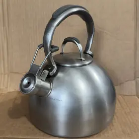 Qqq10-c Kitchenaid 2 Quart Tea Pot Kitchen Aid Stainless Steel Whistling Kettle