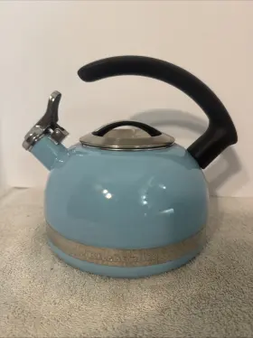 Wz720 Kitchenaid 2.0-quart Tea Kettle In Cameo Blue Stainless Steel Wz720 Kitchenaid 2.0-quart Tea Kettle In Cameo Blue Stainless Steel