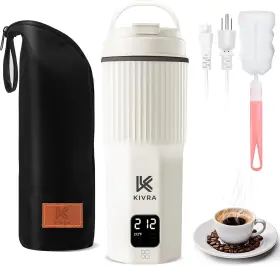 Kettle-316 Kivra Tk001 Travel Stainless Steel Portable Kettle 450ml Water Bo