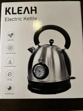 Yk-823ts Kleah 1.8l Retro-style Stainless Steel Electric Kettle 1500w