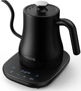 Koios 313016924902 Gooseneck Electric Kettle With Temperature Control 27oz/0.8l Fast Heat