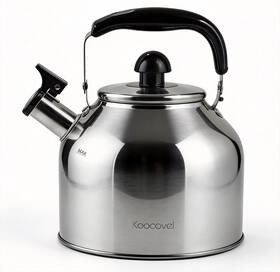 Koocovel Ly02. Stovetop Whistling Tea Kettle 4l/4.2qt Stainless Steel Pot For Stove