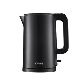 B0f9xqk18z Krups 1.5l Electric Kettle Stainless Steel Cool Touch Fast Boil Auto-off