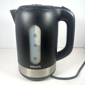 Krups Bw700853 Cool Touch Electric 1.7 Liter Kettle Double-wall Auto-shut Off