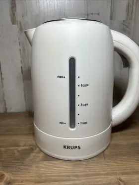 Flf2j1 Krups Flf2 Electric Kettle 8 Cup White 1.7 L Auto Shut Off Hot Water Parts Only