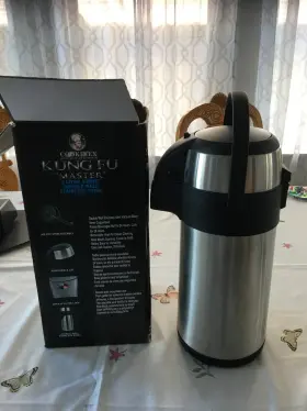 Kf-5700 Kung Fu Master 3 Liter Stainless Steel Airpot Hot Water Dispenser For Coffee&tea