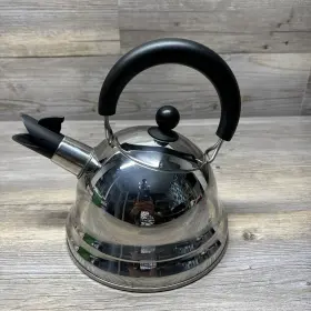 Y97a Lagostina Vintage Stovetop Stainless Steel Kettle