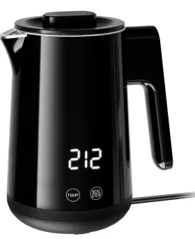 Py0806-d Lanstom Smart Electric Kettle Digital Temperature Control 1000 Watts 0.8l Black