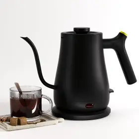 Gooseneck0.9l Larmstom Ek-003 Electric Kettle 1200w Tea Coffee Water Heater 304 Stainless Ste