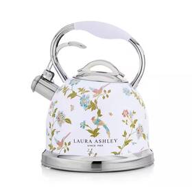 Laura Ashley 445042240275 10-cup Elveden White Stove Top Kettle