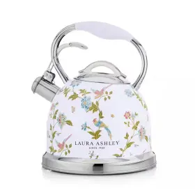 Laura Ashley 445042240275 10-cup Elveden White Stove Top Kettle