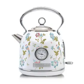 93986342 Laura Ashley 1.7l Dome Kettle White 3000w Electric Stainless Steel Lid Rubber