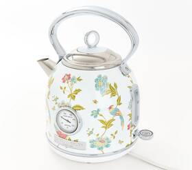 Laura Ashley K99320 1.7 Liter Dome Electric Kettle With Visual Thermometer - Free Ship
