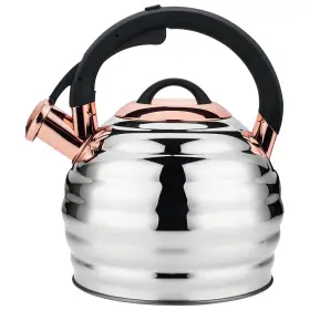Lazneyru 717018809708 Tea Kettle For Stove Top Whistling Teapot 3.2q Pot Stainless Steel Teake