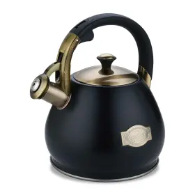 Lazneyru 717225957643 Tea Kettle Stovetop Whistling Teapot 3quart Pot Stainless Steel Te