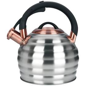 Lazneyru L03-silver Tea Kettle For Stove Top Whistling Teapot 3.2q Pot Stainless Steel Teake