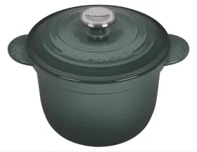22110016795041 Le Creuset Cast Iron Rice Pot With Lid And Stoneware Insert 2.25 Qt. Artichaut