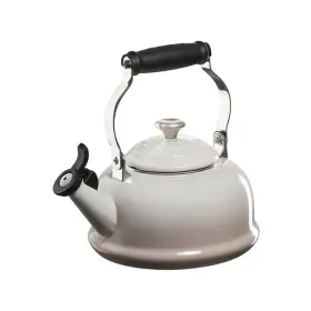 40104027160000 Le Creuset Inch Meringue Tea Kettle 1.7 Quart Enamel Steel