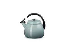 Le Creuset 630870354820 Enamel On Steel Cloche Kettle 2.2 Qt. Sea Salt
