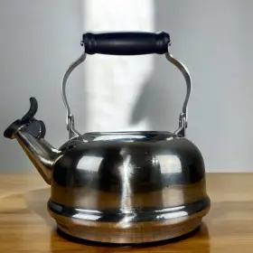 N21029 Le Creuset Stainless Steel 1.7 Quart Whistling Tea Kettle Body / Replacement No Lid