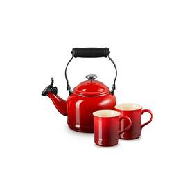 Le Creuset St0022 Demi Kettle And Mugs Set Full Color