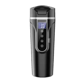 Leapiturebhmp3tiy82 Leapiture 500ml Car Heating Cup Electric Kettle 12 24v Stainless Steel L
