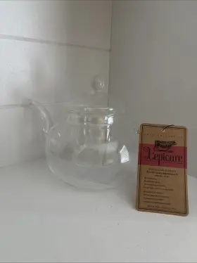 155762 Lepicure Premium Quality 500 Ml Borosilicate Glass Pot Infuser Authentic New