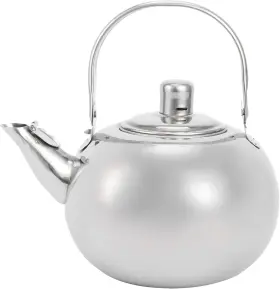 Liebewhsywbom75dq-12 Liebewh 304 Stainless Steel Teapot Flat Bottom Induction Cooker Water Silver 16cm