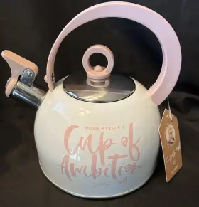 5324919 Lifetime New Dolly Parton Dollar General Tea Kettle Kitchen Cup Of Ambition Coffee Gift