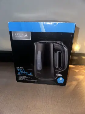 Ke01301b-ul Living Solutions Electric Tea Kettle 1.7 Litre Capacity Auto Shutoff New