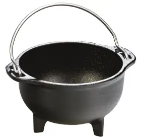 Lodge 075536801308 Country Kettle Cast Iron 1 Pint Black