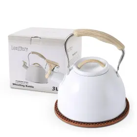 Lonffery 795261183806 Tea Kettle For Stove Top 3.2 Quart Whistling Food Grade Stainles