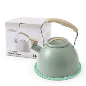 Lonffery 795261186357 Tea Kettle For Stove Top 3.2 Quart Whistling Food Grade S