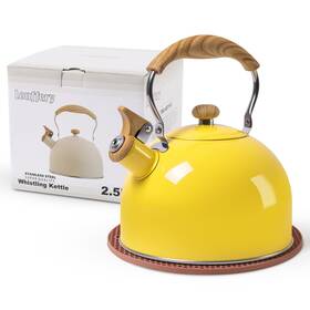 Lonffery 795261187859 Tea Kettle 2.5 Quart Whistling Pots For Stove Top F