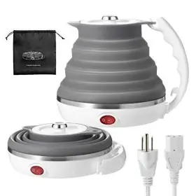 Loutytuo 791537865773 110v 555ml Ultrathin Travel Foldable Electric Kettle With Separable Power Cor