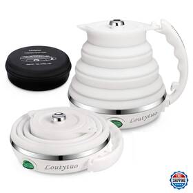 Loutytuo B07xfhw99p Ultrathin Upgraded Food Grade Silicone Travel Foldable Electric Kettle Boil Dry
