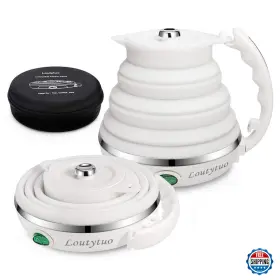 B07xfhw99p Loutytuo Ultrathin Upgraded Food Grade Silicone Travel Foldable Electric Kettle Boil Dry