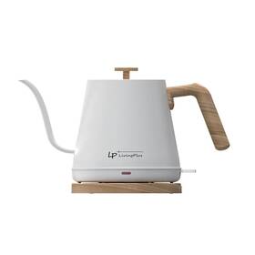 Lp Living Plus 850033358896 Modern Gooseneck Inner Stainless Steel Kettle 1200w Quick Heating Touch Au