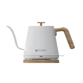 Lp Living Plus 850033358896 Modern Gooseneck Inner Stainless Steel Kettle 1200w Quick Heating Touch Au