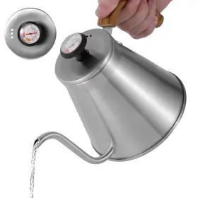 Wolck11-us Lusdvrot Gooseneck Kettle 40oz/1.2l Pour Over With Thermometer For Stove Top No