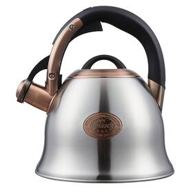 Luxgrace 739439171769 Tea Kettle -2.2 Quart Kettles Stovetop Whistling Teapot Stainless Steel T
