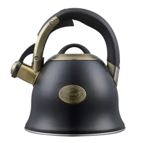 Luxgrace 739439666760 Tea Kettle -2.2 Quart Kettles Stovetop Whistling Teapot Stainless Steel T