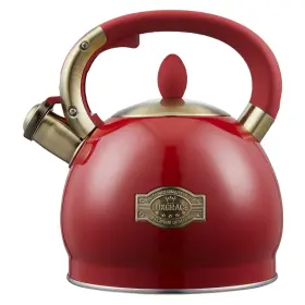 Luxgrace 739439766767 Tea Kettle -2.8 Quart Kettles Stovetop Whistling Teapot Stainless Steel T
