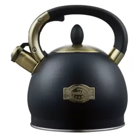 Luxgrace 739439979761 Tea Kettle -2.8 Quart Kettles Stovetop Whistling Teapot Stainless Steel T