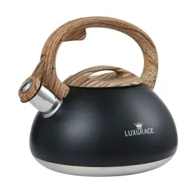 Luxgrace 770824254100 Whistling Tea Kettle Stainless Steel Teapot Teakettle For Stovetop Induction